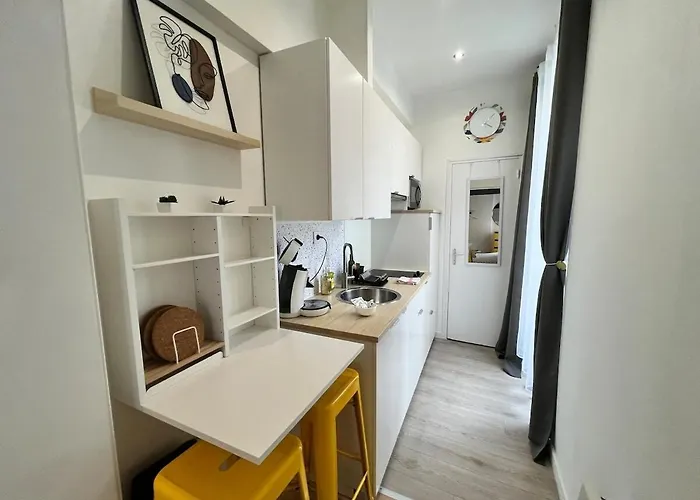 Le Cocon Nantais 2pers Wi-fi Tv Lejlighed *