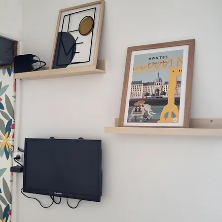 Le Cocon Nantais 2pers Wi-fi Tv